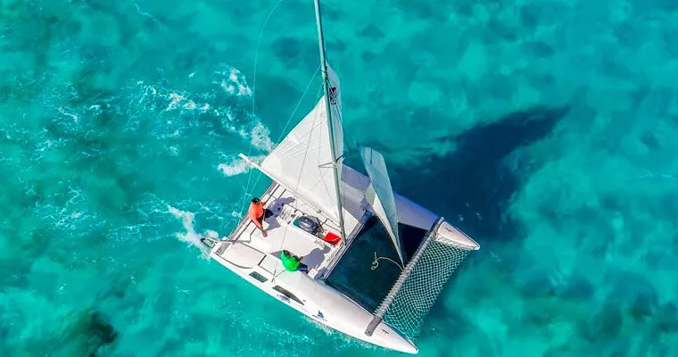 Sail to Isla Mujeres on a Catamaran